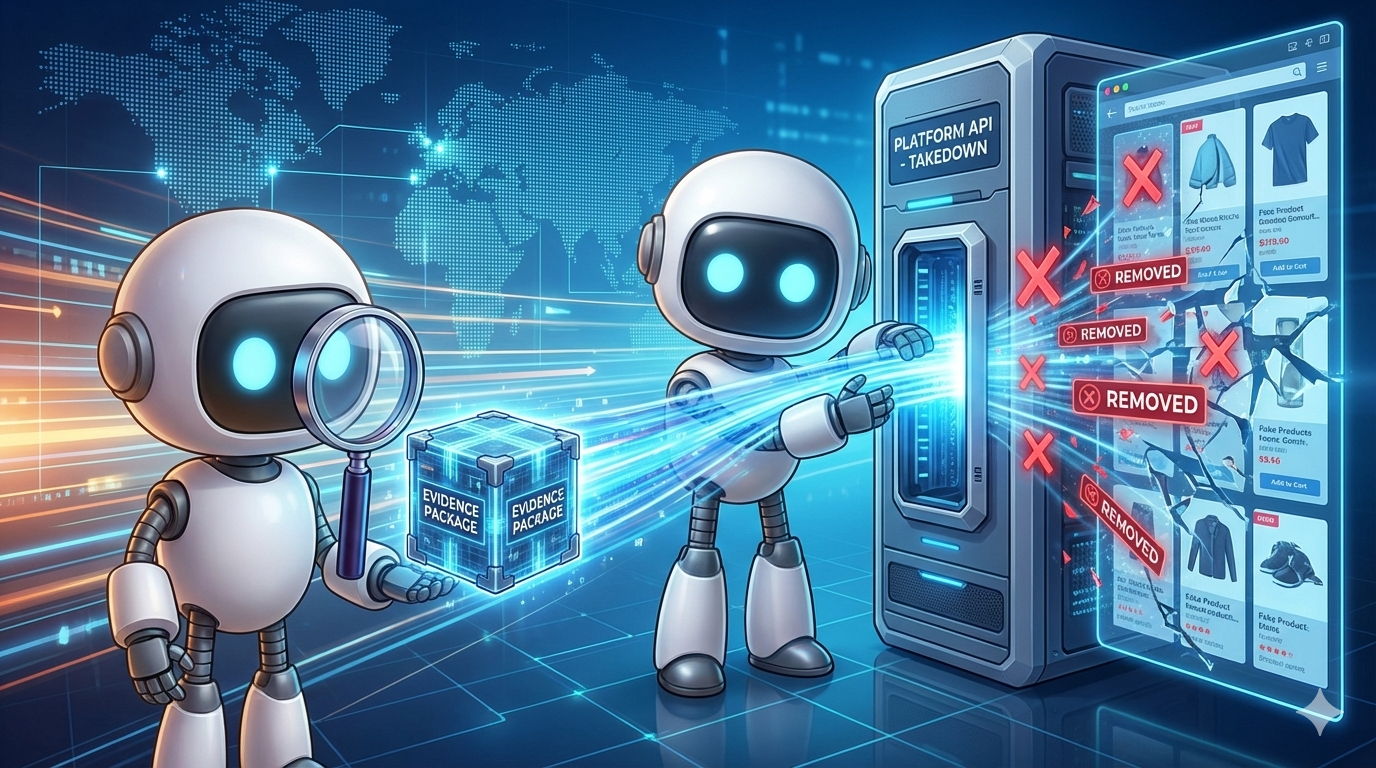 High-Velocity Enforcement—From Evidence Packages to Platform Action
